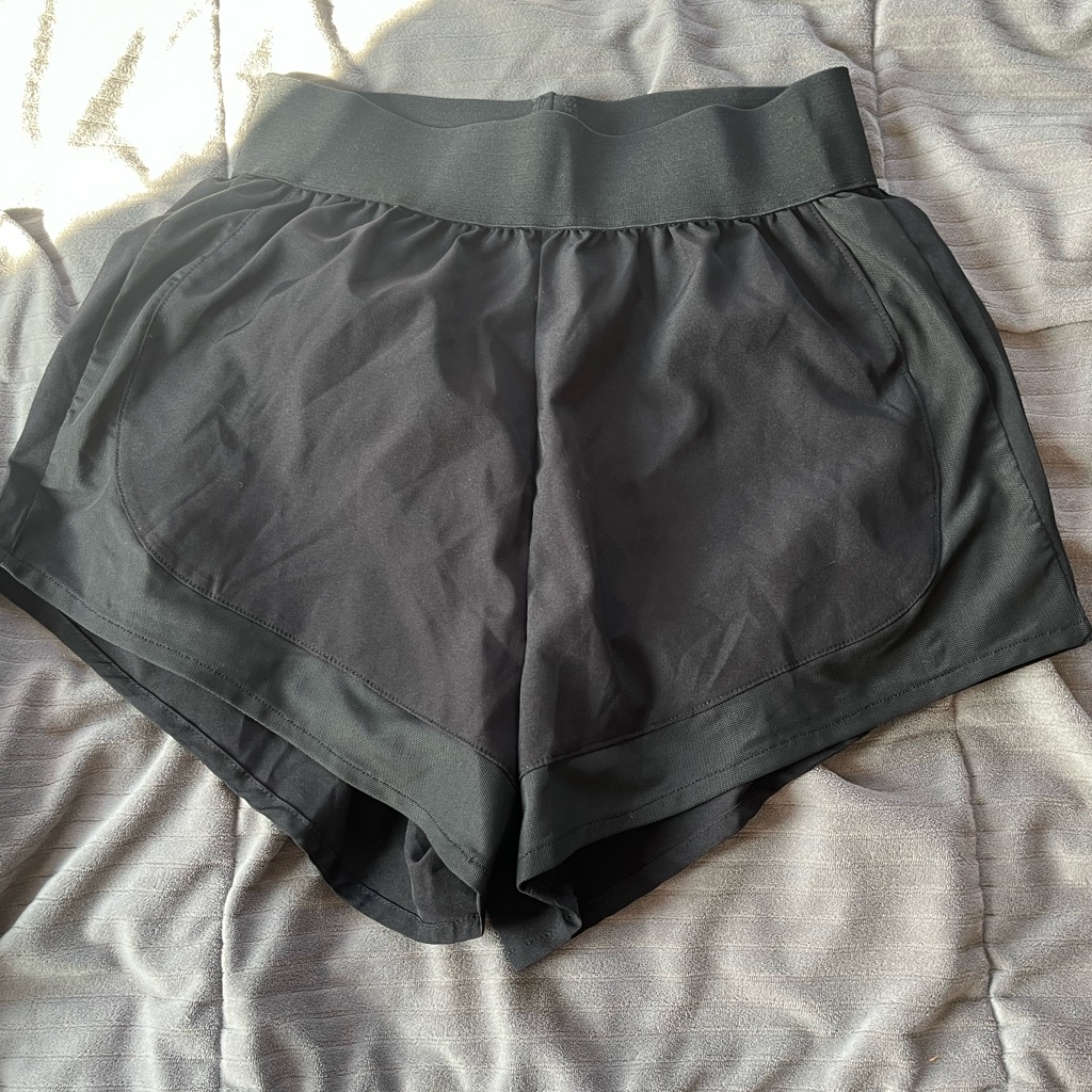 Cute Black Running Shorts